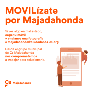 Ciudadanos presenta la campaña “MOVILízate por Majadahonda”